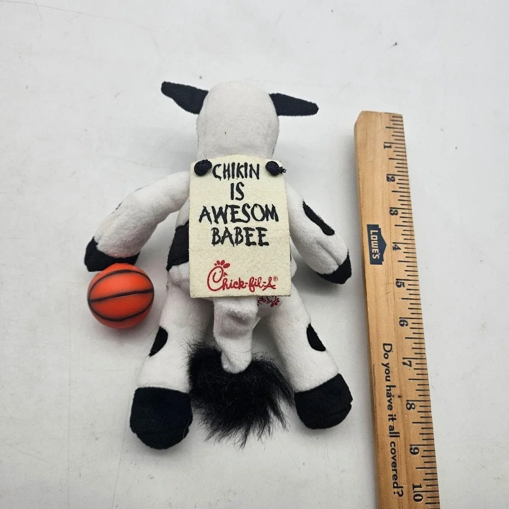 Chick-fil-A Go Deecuns Wake Forest Demon Deacons Basketball Cow Plush Rare Promo
